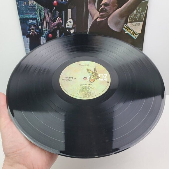 The Doors Strange Days Vinyl Record EKS-74014 Butterfly LP Psych Rock 1976 VG+ - Picture 3 of 11